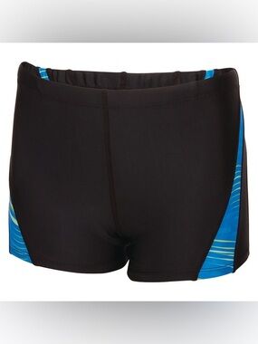 BRAND NEW boy youth diadora fitted training swim swimsuit bathing suit shorts 12